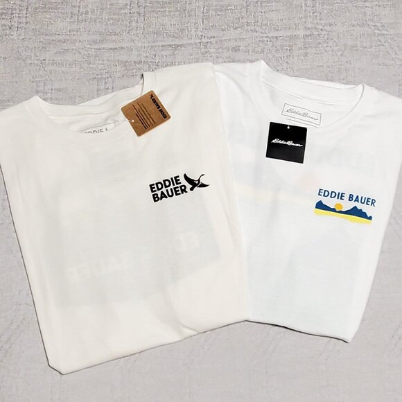 Eddie Bauer Other - NWT! Bundle -2 Eddie Bauer Outdoor Outfitters Men's Crew Shirts Size: L